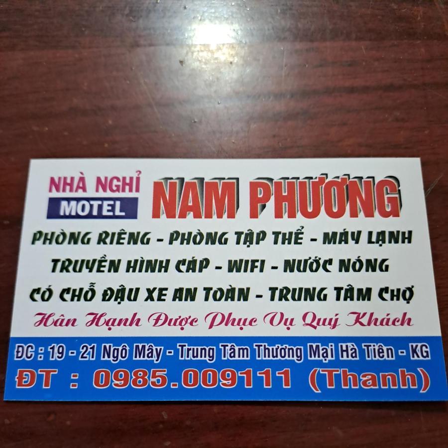 Nha Nghi Nam Phuong Bed & Breakfast Hà Tiên Ngoại thất bức ảnh